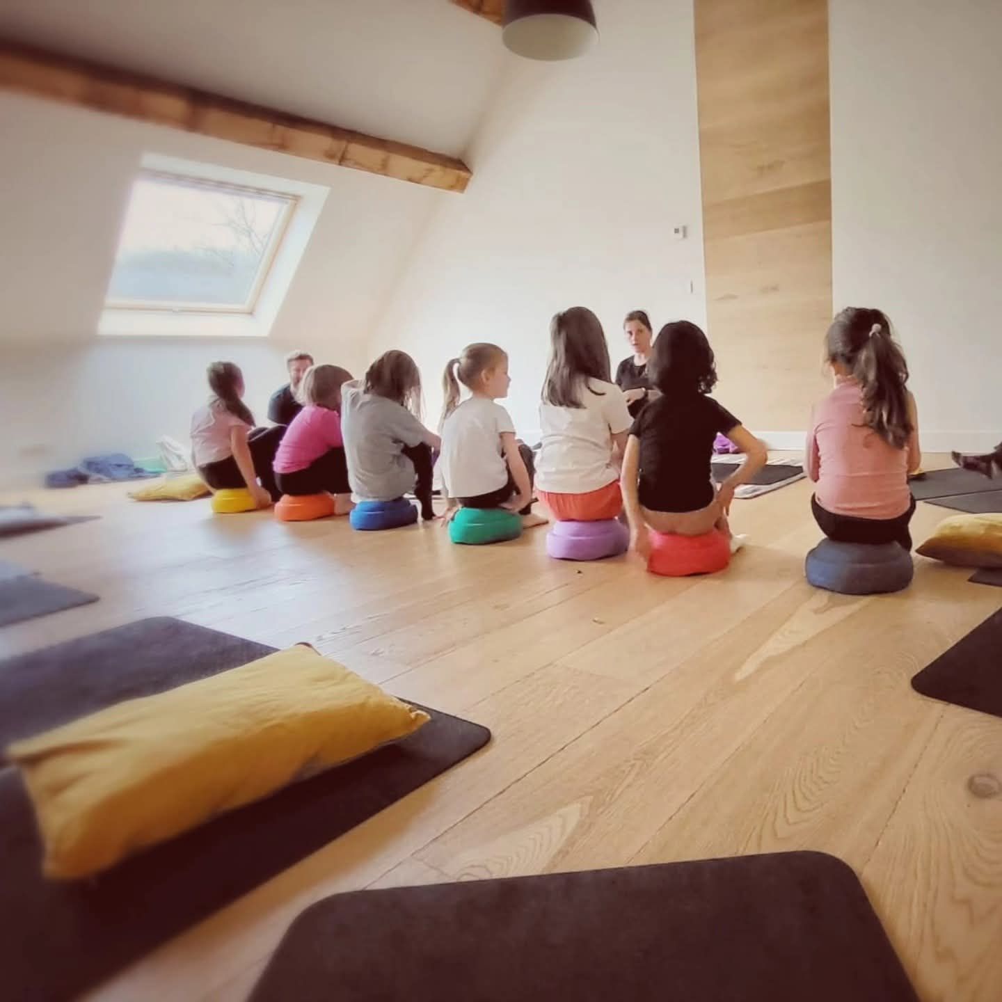 Kinderyoga in de Fijn Zijn studio